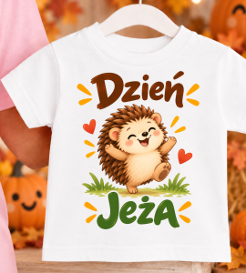 Dziecięca koszulka z jeżem na Dzień Jeża