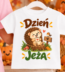 Dziecięca koszulka z jeżem na Dzień Jeża