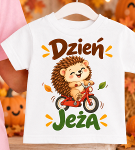 Dziecięca koszulka z jeżem na Dzień Jeża