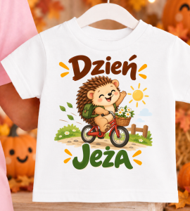 Dziecięca koszulka z jeżem na Dzień Jeża