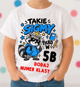 Koszulki dla kolegów z klasy - takie sigmy tylko w 