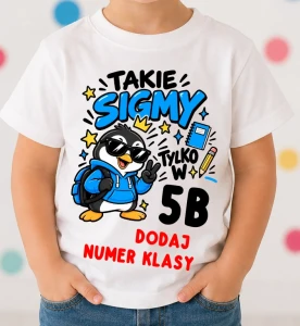 Koszulki dla kolegów z klasy - takie sigmy tylko w 