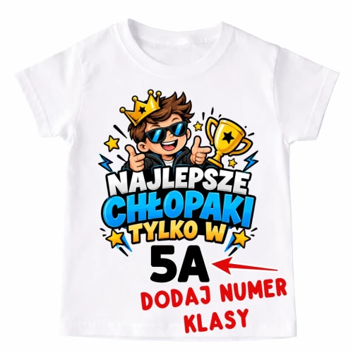 Koszulki dla kolegów z klasy na Dzień Chłopaka .webp