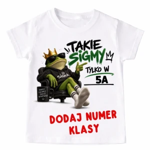 Koszulki dla kolegów z klasy - takie sigmy tylko w