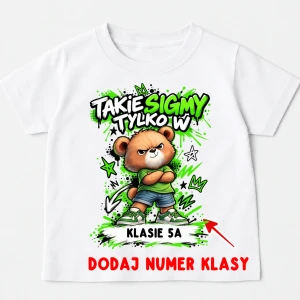 Koszulki dla kolegów z klasy - takie sigmy tylko w