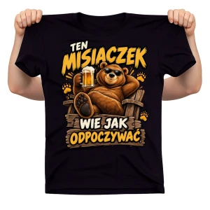Koszulka męska na prezent z fajnym nadrukiem