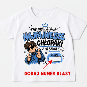 Koszulki na Dzień Chłopaka - Tak wyglądają najfajniejsze chłopaki w szkole