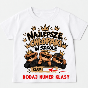 Koszulki na Dzień Chłopaka - NAJLEPSZE CHŁOPAKI W SZKOLE 