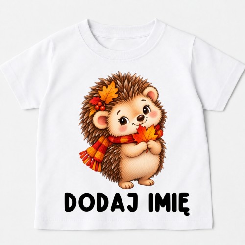Koszulka dla dziecka z jeżem i imieniem - 3.jpg