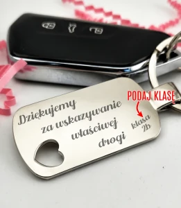 Breloczek na prezent z okazji dnia Nauczyciela 