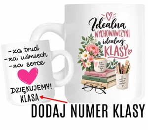 Kubek dla wychowawczyni na prezent z okazji Dnia Nauczyciela