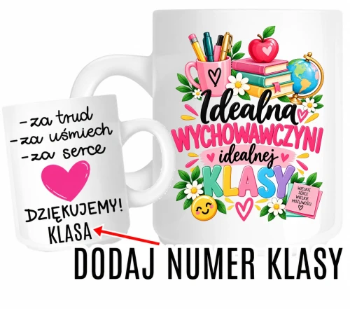 Kubek dla wychowawczyni na prezent z okazji Dnia Nauczyciela - 5.webp