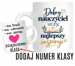 Kubek dla nauczyciela na Dzień Nauczyciela