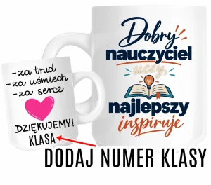 Kubek dla nauczyciela na Dzień Nauczyciela