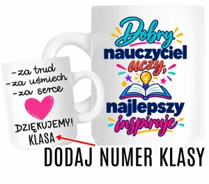 Kubek dla nauczyciela na Dzień Nauczyciela