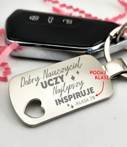 Breloczek DLA NAUCZYCIELA z okazji dnia Nauczyciela