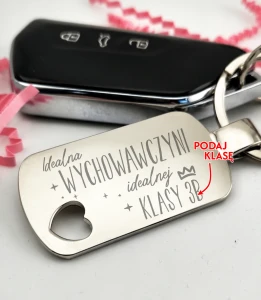 Breloczek DLA WYCHOWAWCZYNI z okazji dnia Nauczyciela 