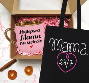 Zestaw prezentowy dla Mamy na Dzień Mamy - TAKA MAMA TO SKARB 