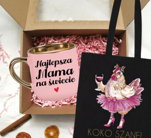 Zestaw prezentowy dla Mamy na Dzień Mamy  - NAJLEPSZA MAMA NA ŚWIECIE 