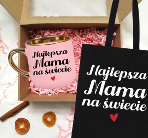 Zestaw prezentowy dla Mamy na Dzień Mamy  - NAJLEPSZA MAMA NA ŚWIECIE 