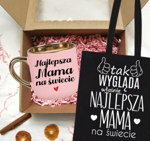 Zestaw prezentowy dla Mamy na Dzień Mamy - TAK WYGLĄDA WŁAŚNIE NAJLEPSZA MAMA NA ŚWIECIE 