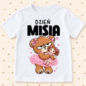 Koszulka dziecięcia na DZIEŃ PLUSZOWEGO MISIA 