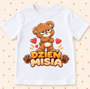 Koszulka dziecięcia na DZIEŃ PLUSZOWEGO MISIA 