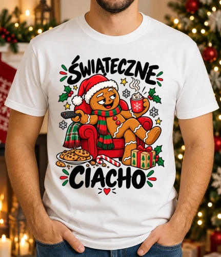 Męska świąteczna koszulka - świąteczne ciacho  - 4.webp