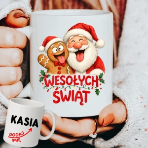 Personalizowany Kubek na Mikołajkowy prezent - wesołych719