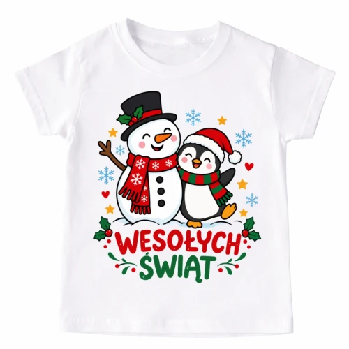 Koszulka na Mikołajkowy prezent - WESOŁYCH700.webp