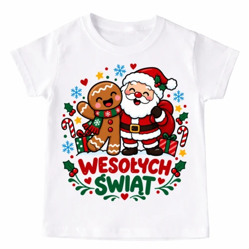Koszulka na Mikołajkowy prezent - WESOŁYCH703.webp
