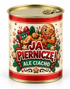 Pakowanie koszulki w puszkę - JA PIERNICZĘ ALE CIACHO