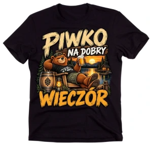 Śmieszna koszulka dla Piwosza 