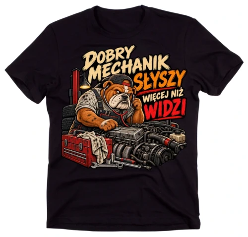 Koszulka dla Mechanika na prezent.webp