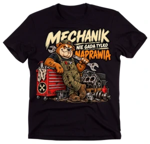 Koszulka dla MECHANIKA NA PREZENT - mechanik3-10