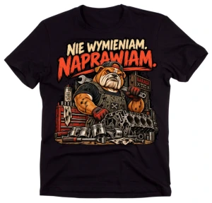 Koszulka dla MECHANIKA NA PREZENT - mechanik4-1