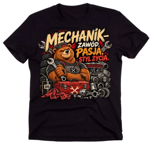 Koszulka dla Mechanika na prezent.webp