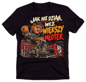 Koszulka dla MECHANIKA NA PREZENT - mechanik6-3
