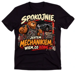 Koszulka dla MECHANIKA NA PREZENT - mechanik6-8