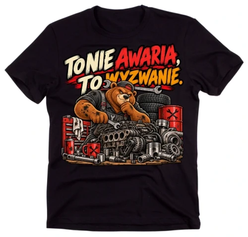 Koszulka dla Mechanika na prezent.webp