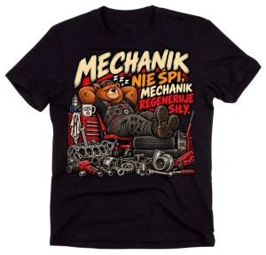 Koszulka dla MECHANIKA NA PREZENT - mechanik8-3