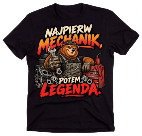 Koszulka dla Mechanika na prezent.webp