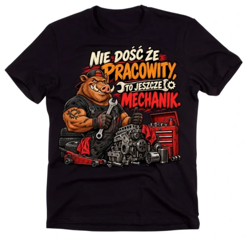 Koszulka dla Mechanika na prezent.webp