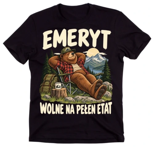 Koszulka dla emeryta na prezent.webp