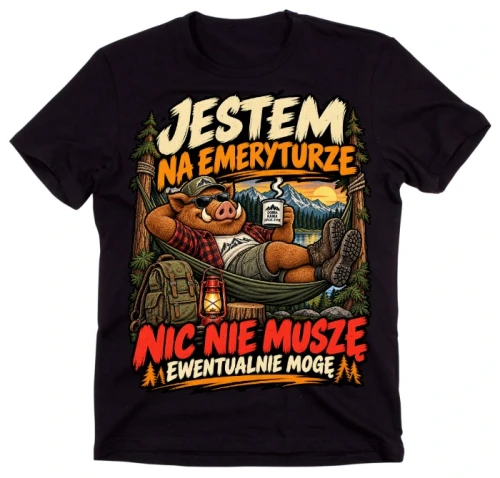 Koszulka dla emeryta na prezent.webp