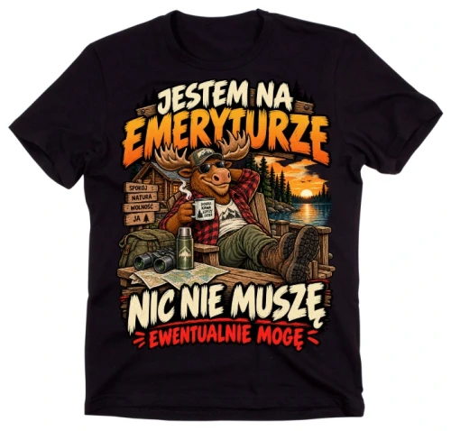 Koszulka dla emeryta na prezent.webp