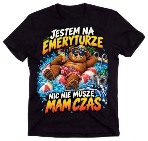 Koszulka dla emeryta na prezent.webp