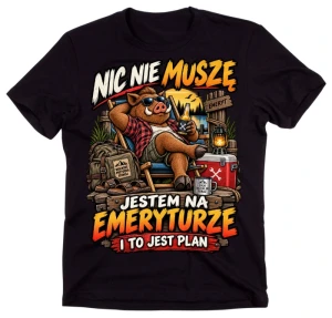 Koszulka dla Emeryta na prezent - emeryt3-7