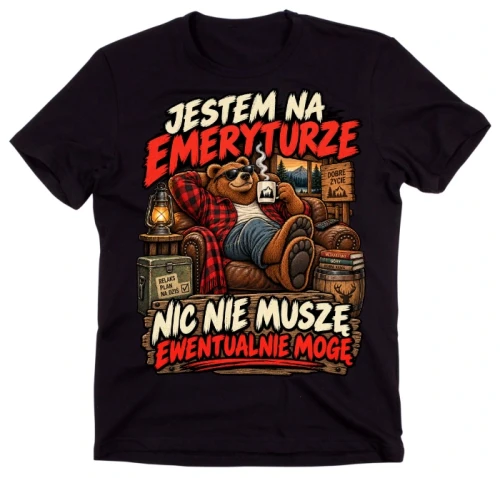 Koszulka dla emeryta na prezent.webp