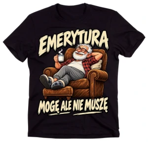Koszulka dla Emeryta na prezent - emeryt6-3